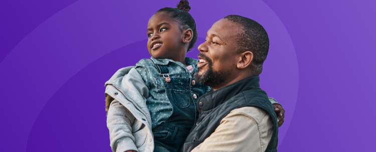 Hero Dad and Daughter Mobile